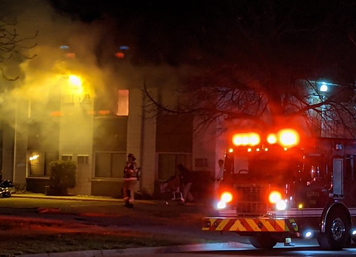 Fire crews responded to five dumpster fires in Fargo